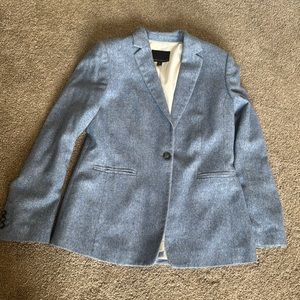 Light Blue Wool Mix Banana Republic Blazer